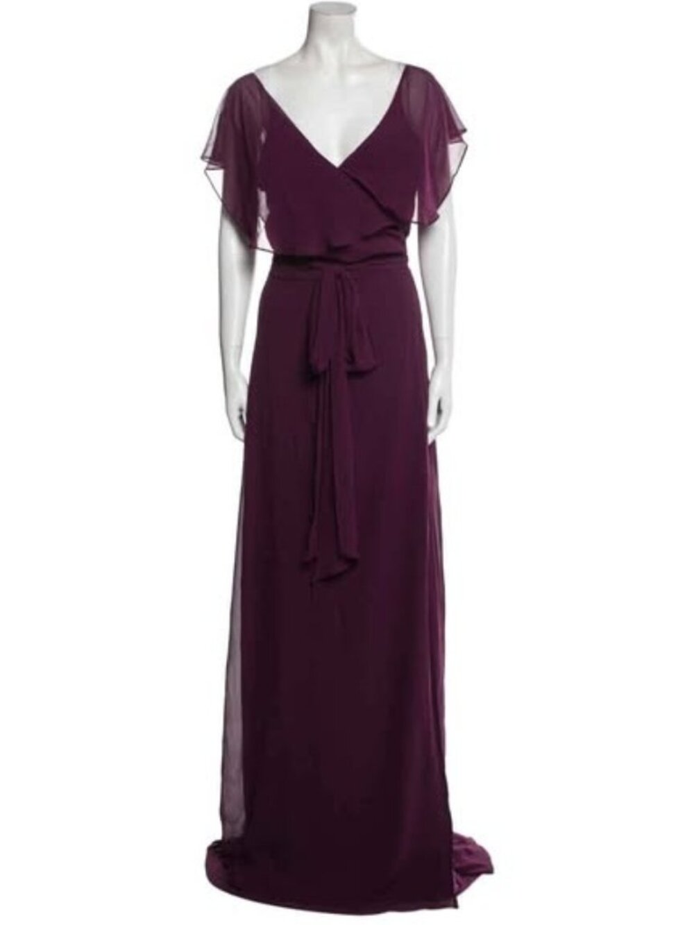Ceremony Dress, Eggplant, Size 6